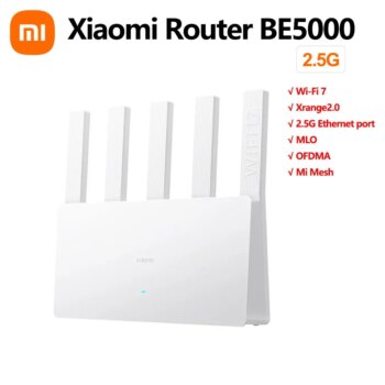 Xiaomi Roteador BE5000 2.5G Wifi 7-Aliexpress