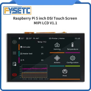 Fysetc Raspberry Pi 5" Touchscreen-Aliexpress
