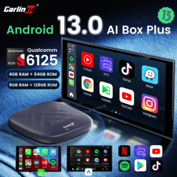 Carlin Kit Android 13 Carplay Ai Box Plus 4GB 64GB-Aliexpress