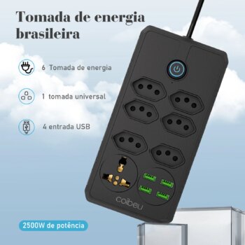 Coibeu Tomada 6 1 USB 2500W-Aliexpress