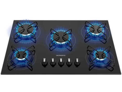 Cooktop 5 Bocas Mondial a Gás GLP-Aliexpress