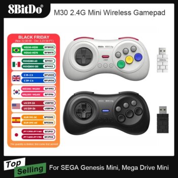 8BitDo M30 Mini Gamepad 2.4G-Aliexpress