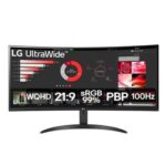 Monitor LG Ultrawide Curvo 34" Wqhd
