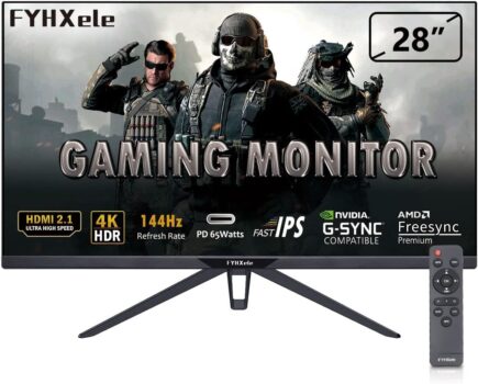 FYHXele Monitor Gamer 28" 4K 144Hz-Amazon