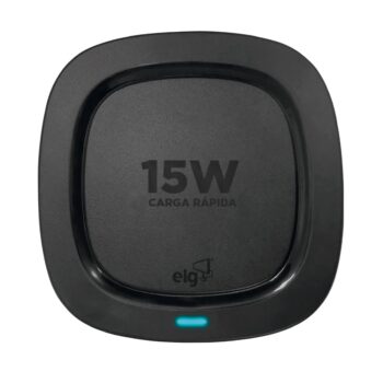 ELG WQ15BK Carregador Wireless 15W-Amazon