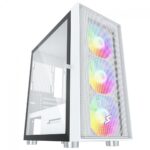 SuperFrame Wind Mid Tower White-Terabyte