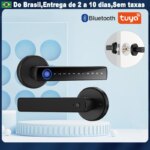 Fechadura Inteligente Tuya com Impressão Digita-Aliexpress