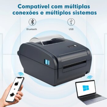 Impressora Térmica de Etiquetas Coibeu-Aliexpress