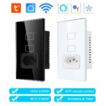 Interruptor Wifi 2 Botões com Tomada-Aliexpress