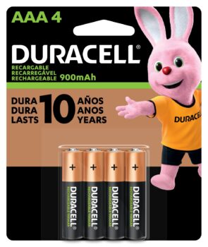 Duracell AAA Recarregável 900mAh-Amazon
