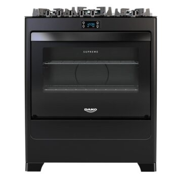 Dako Supreme Black Glass 5 Bocas Bivolt-Amazon