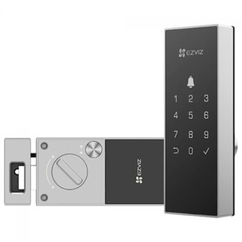 EZVIZ DL03 Smart Rim Lock Impressão Digital Wi-Fi-Terabyte