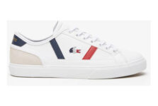 Lacoste Sideline Pro Couro Tricolor-Mercado Livre