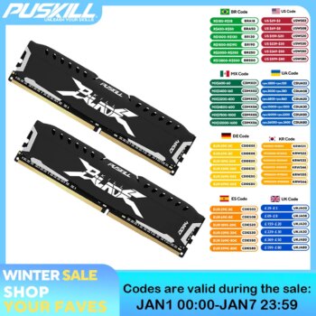 Puskill DDR4 RAM 16GBx2 3200Mhz-Aliexpress