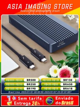 Gabinete SSD Externo 40Gbps-Aliexpress