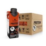 Pack Piracanjuba Protein 15g Zero Lactose Sabor Chocolate - 12 Unidades de 250ml-Amazon