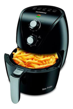 Fritadeira Elétrica Sem Óleo Mondial Air Fryer Pratic 3