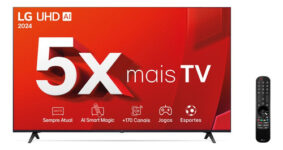 Smart TV 4K 65" LG UHD 65UT8050-Mercado Livre