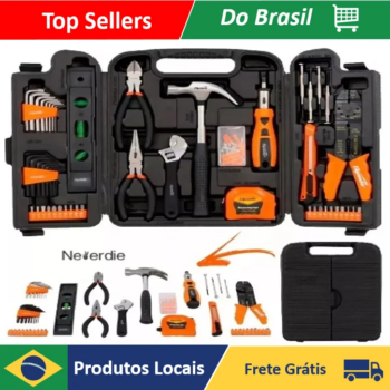 Jogo De Ferramentas Kit 129 Peças-Aliexpress
