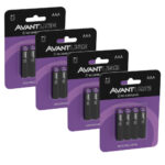 Avant Use Kit 16 Pilhas Recarregáveis AAA Palito 1000mAh 1.2V-Shopee