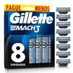 Gillette Mach3 8 Unidades-Amazon