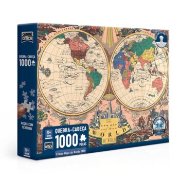 Toyster Brinquedos Novo Mapa Do Mundo 1928-Amazon