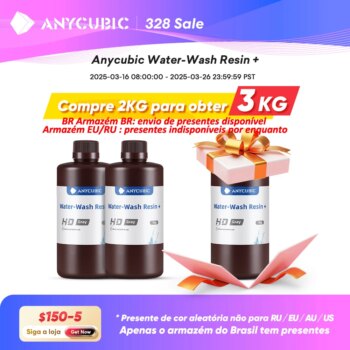 Resina Anycubic Water-Wash-Aliexpress