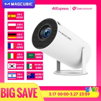 Magcúbico Hy300 Pro 4K-Aliexpress
