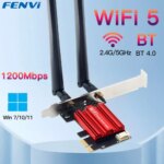 3X WIFI FV-AC1200 2.4G/5GHZ + BLUETOOTH 4.0 PCIEXPRESS-Wifi AC1200 Adaptador Sem Fio-Aliexpress
