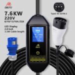 Gwuyu M62 Carregador EV 7.6KW 220V-Aliexpress