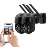 Câmera de Segurança Wi-Fi Icsee com Monitoramento Externo-Aliexpress