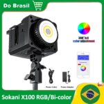 Sokani X100 RGB Bicolor 100W LED-Aliexpress