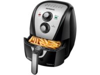 Fritadeira Elétrica sem Óleo/Air Fryer Mondial Family AFN-40-BI Preto 4L com Timer - 110V-Aliexpress
