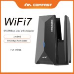 6452Mbps Wifi 7 Tri-Band USB Dongle BE6500-Aliexpress