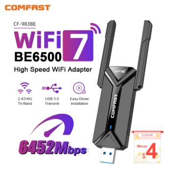 Comfast Wifi7 Usb Adapter Be6500-Aliexpress