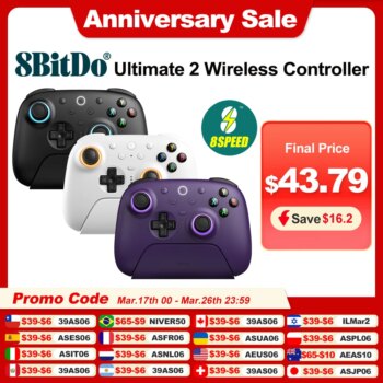 8BitDo Ultimate 2 Wireless Controller-Aliexpress