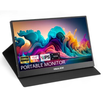 Visual Beat Monitor Portátil 15.6" FHD-Aliexpress