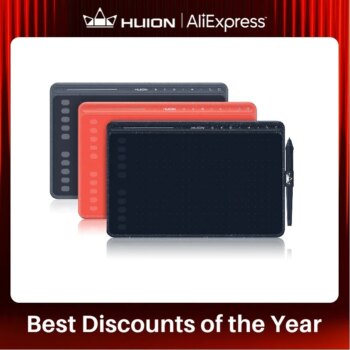 Huion Hs611 Gráfico Digital Tablet-Aliexpress