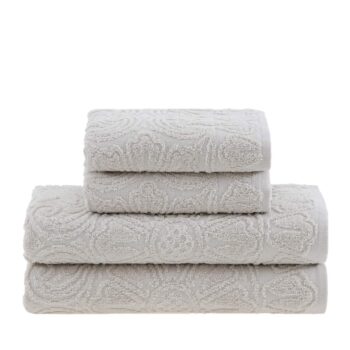 Buddemeyer Jogo De Toalhas Florentina Banho Bege 4 Peças-Amazon