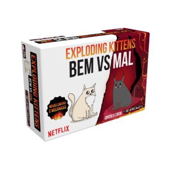 Galápagos Exploding Kittens: Bem Vs Mal Jogo De Cartas Para Amigos-Amazon