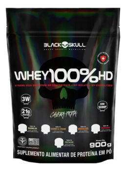 Black Skull Whey 100% HD Refil - 900g WPC