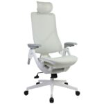DR-CH-ADR4DWF-Dr. Office Adapt Ajustável Mesh 3D Reclinável Branco