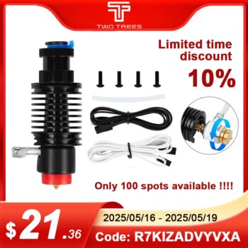 1005007342104354-Two Trees Kit de Hotend Revo para Impressora 3D