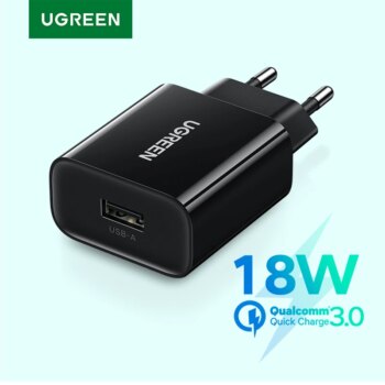 32723120029-Ugreen Carregador USB QC 3.0 18W