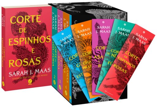 6559815366-Box Corte de espinhos e rosas (Novas capas) - Acompanha marcadores
