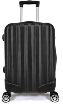 B0C5JVT1CY-Adventure Fortt Mala Bordo ABS 4 Rodas Preto