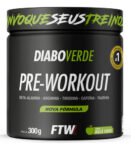 MLB18949513-FTW Diabo Verde Pre Workout 300g Maçã Verde