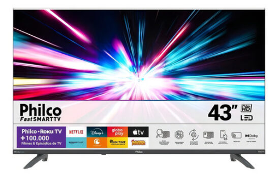 MLB43943869-Philco PTV43VA4REGB 43" LED Roku TV