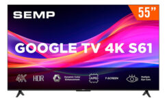 MLB5303301110-Smart TV Semp 55" 4K UHD – Google TV