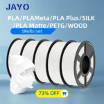1005005802011295-JAYO Filamento PLA PETG WOOD 1.75mm 5 Rolos